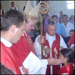 22 iulie 2006: Administrarea Mirului n Parohia Coman