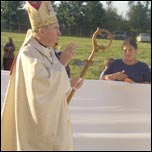 24 august 2006: Nicolae Blcescu: Sfinirea bisericii din cimitir, dedicat Tuturor Sfinilor