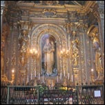 Imagine din biserica cu Sfntul Giulgiu din Torino 
