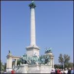 Budapesta: monumentul Milennarium