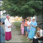 21-22 iulie 2007: Vizit pastoral n Parohia Satu Nou - Bra