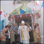 25 august 2007: Sascut Trg: Consacrarea altarului bisericii