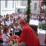 19 iulie 2008: Administrarea Mirului n Parohia Cleja