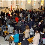 11 martie 2010: Bacu: Liceenii mpreun la Calea sfintei cruci